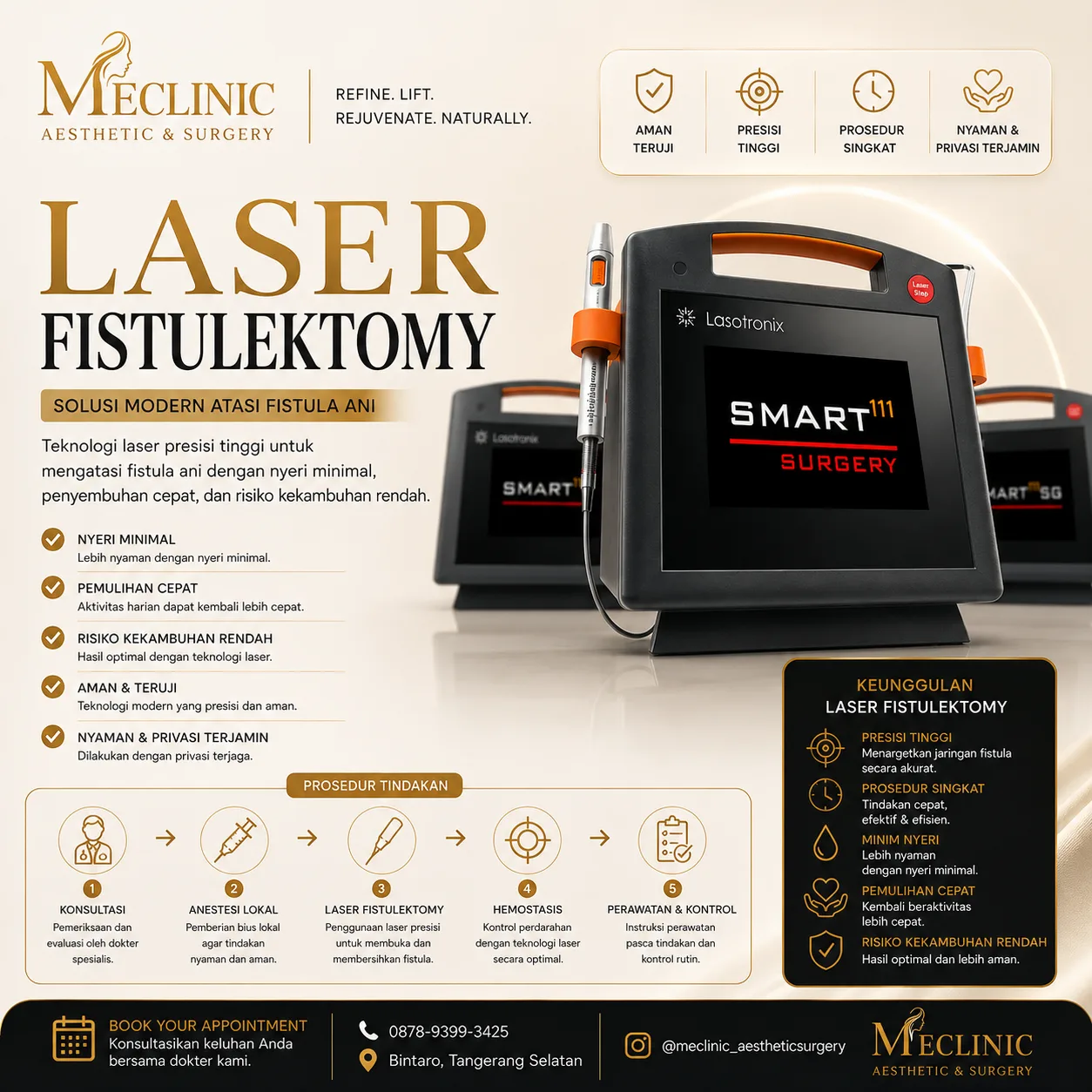 Laser Fistulectomy